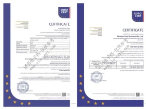 steel specification mill certificate quality control