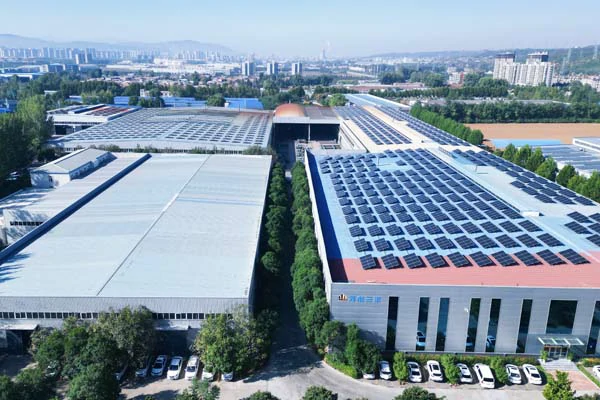 MEICHEN Steel Structure Factory Aerial View