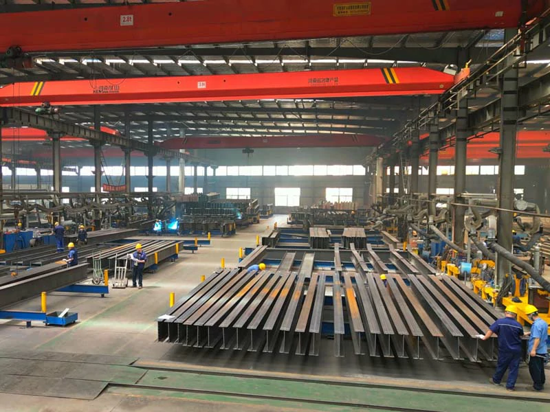 Steel Structure Manufacturing Workshop